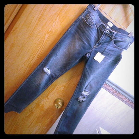 Sneak Peek Denim - Distressed ankle Skinny Jeans (9)
